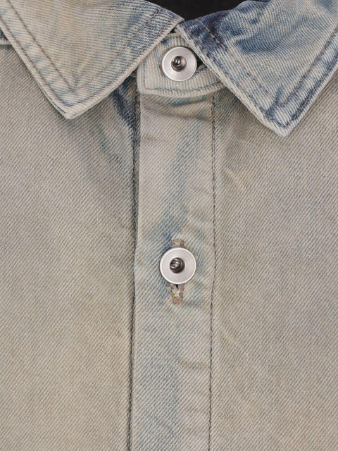 Giacca in denim Jumbo DU02E7769 DMP38 RICK OWENS DRKSHDW