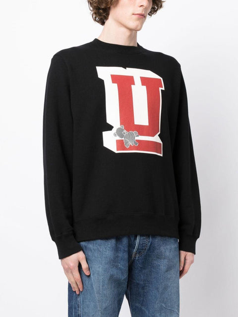 Felpa con stampa UC2C48913 BLACK UNDERCOVER