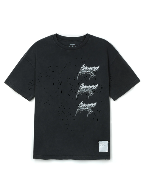 T-shirt MothTech 11006ABLG1 AGEDBLACK SATISFY