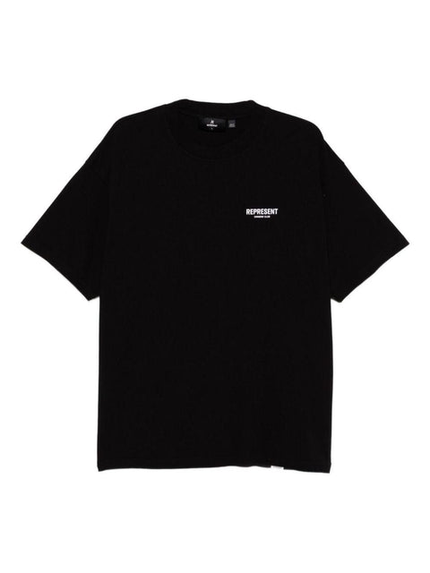 T-shirt manica corta con logo OCM41114 001 REPRESENT