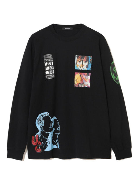 Felpa con patches UC2E48912 BLACK UNDERCOVER