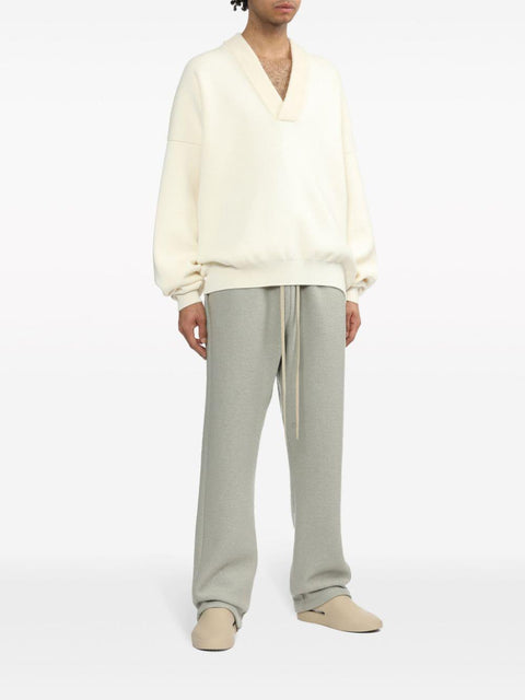 Maglione con scollo a v FG8202262WCB 107 FEAR OF GOD