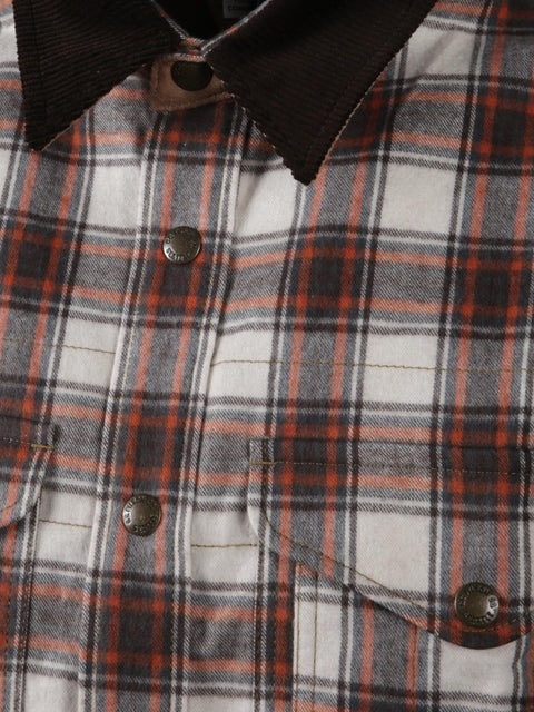 Camicia in flanella di cotone a quadri WPB001051 1OFFWHITE JUNYA WATANABE