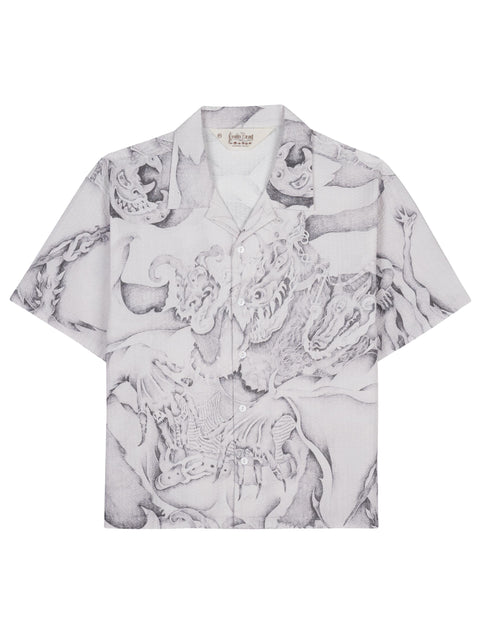 BRAIN DEAD BDP25T050043WHITEMULTI