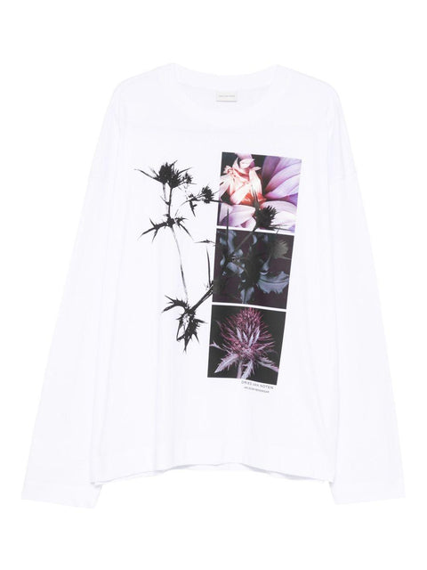 T-shirt "Hegland" maniche lunghe 2520211202603 001 DRIES VAN NOTEN