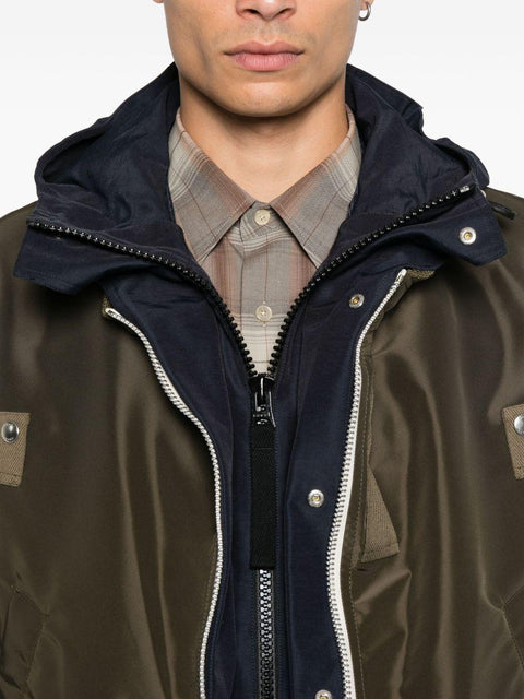 Giacca bomber in nylon 2503784M 532 SACAI