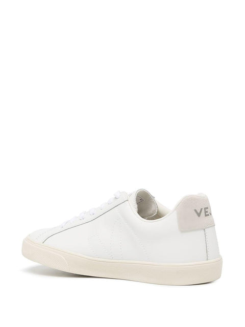 Sneaker in pelle con logo