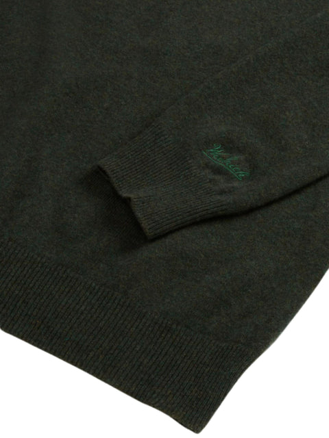 Maglione in lana verde CFWOKN0278 MRUF04696006 WOOLRICH