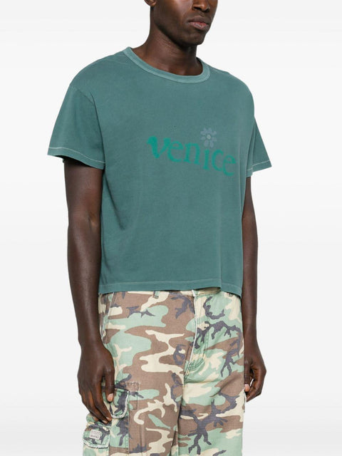 T-shirt in cotone con stampa