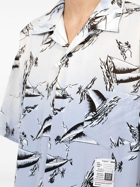 MAISON MIHARA YASUHIRO J14SH187LTBLUE