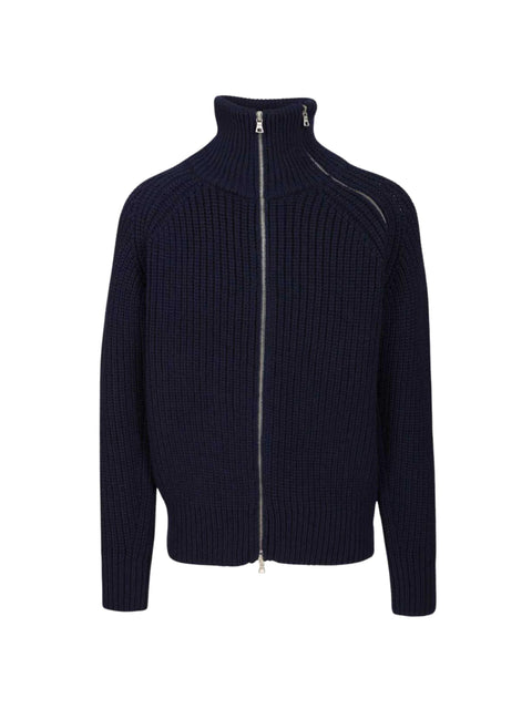 Maglia full zip Monty con collo alto 2520212172707 509 DRIES VAN NOTEN
