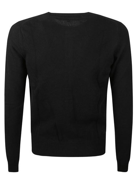 Cardigan con logo AXN061051 1BLACK COMME DES GARÇONS PLAY