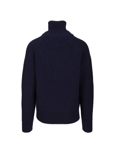 Maglia full zip Monty con collo alto 2520212172707 509 DRIES VAN NOTEN