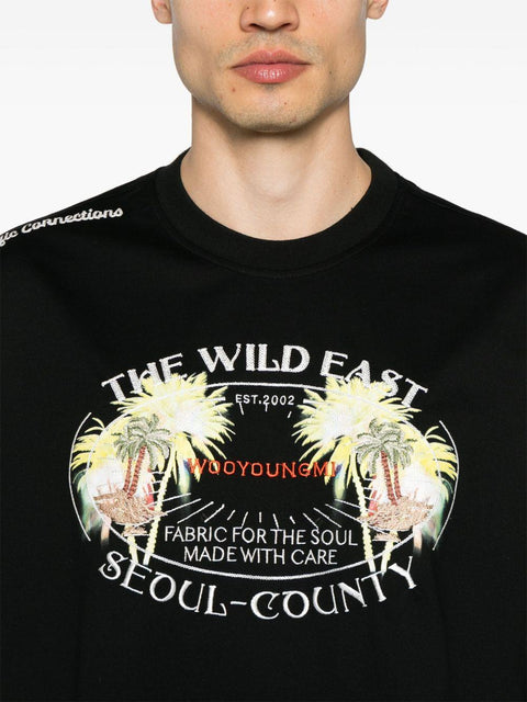 T-shirt in cotone con stampa