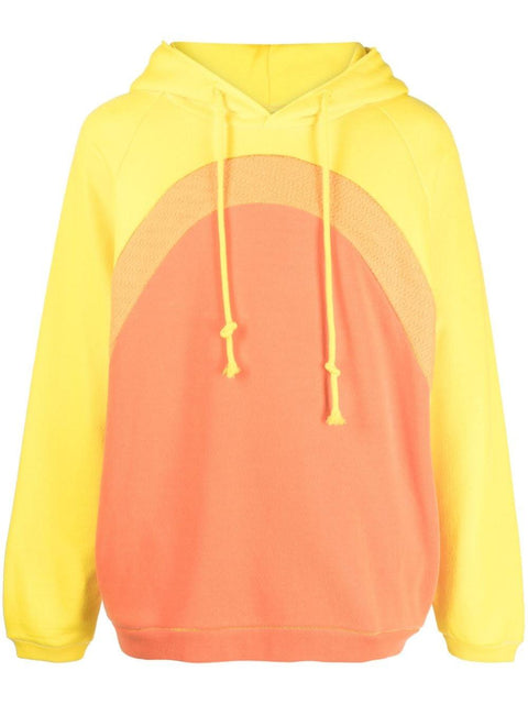 Felpa in cotone ERL07T023 ORANGE ERL