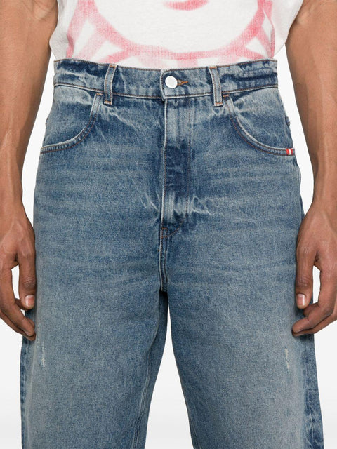 Bermuda in denim AMU003D435 2868C0999 AMISH