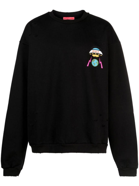 Maglione con stampa MTFW23SW02360372 0372 MOTR