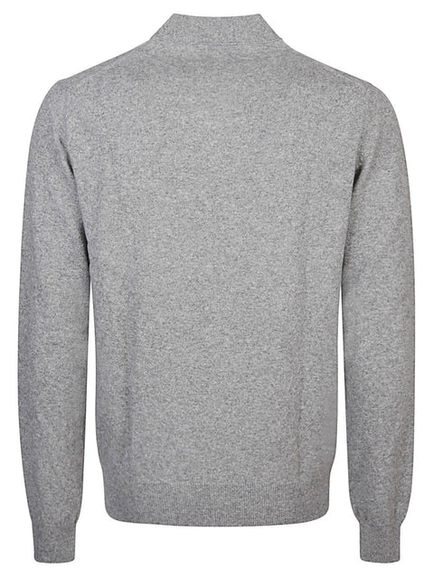 Cardigan in lana con cuore AXN024051 2LIGHTGREY COMME DES GARÇONS PLAY