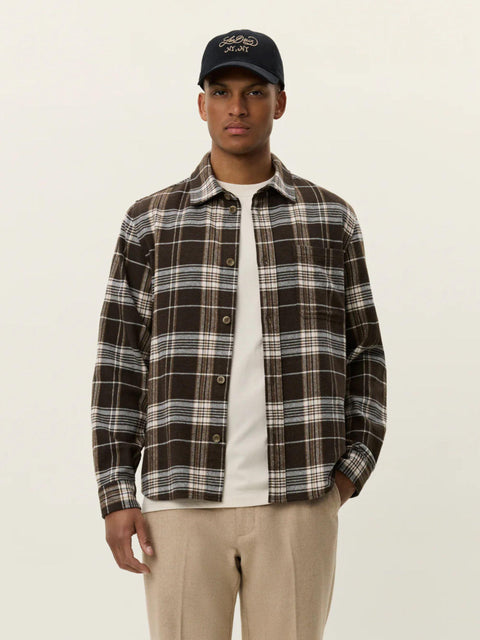 Overshirt Lennon in check 1000546 844 LES DEUX