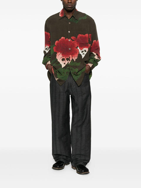 Camicia Above M4252AH HELLOFWEENPRINT OUR LEGACY