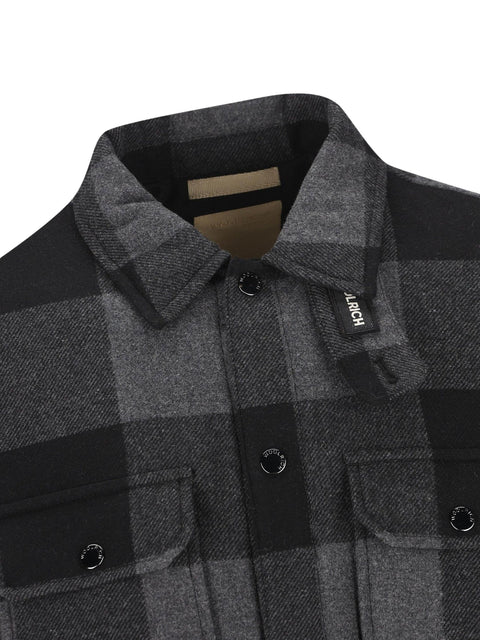 Giacca a camicia Alaskan Check CFWOOS2018MR UT30461084 WOOLRICH