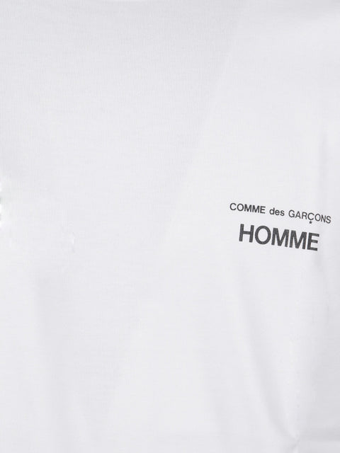 T-shirt in cotone HPT101051 3WHITE COMME DES GARÇONS HOMME