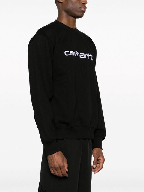 Felpa girocollo con ricamo I030546 0D2XX CARHARTT WIP