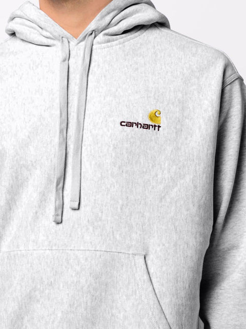 Felpa con logo American Script