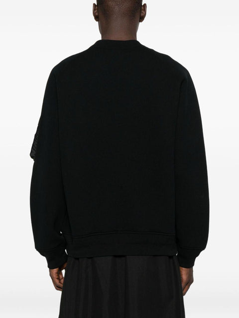 Maglia girocollo in cotone 2503789M 001 SACAI
