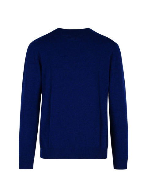 Maglia in lana blu CFWOKN0278 MRUF04693896 WOOLRICH