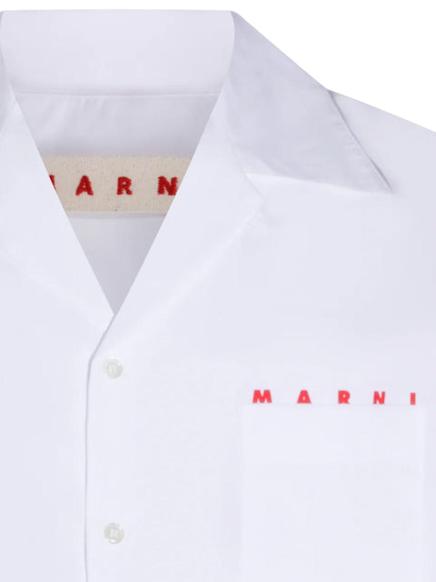 Camicia in cotone CUMU0213PP USCT88LRW01 MARNI