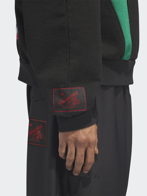 Felpa Ball KF3196 FLEECECREWNECKBLACK ADIDAS X WILLY CHAVARRIA