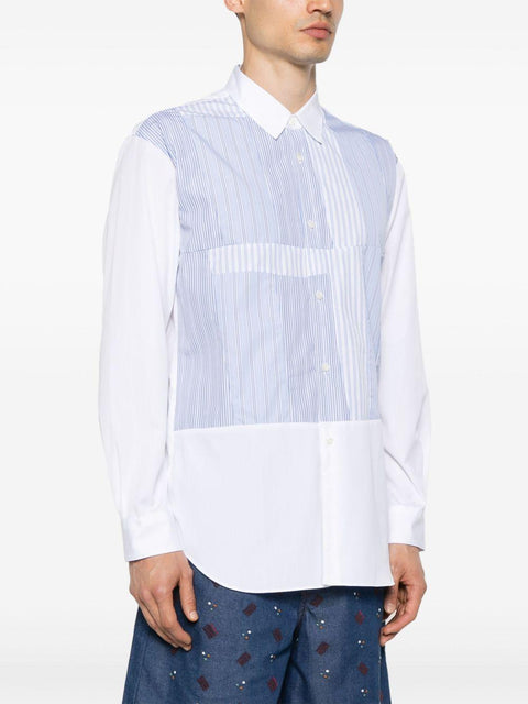 Camicia con dettaglio a righe
