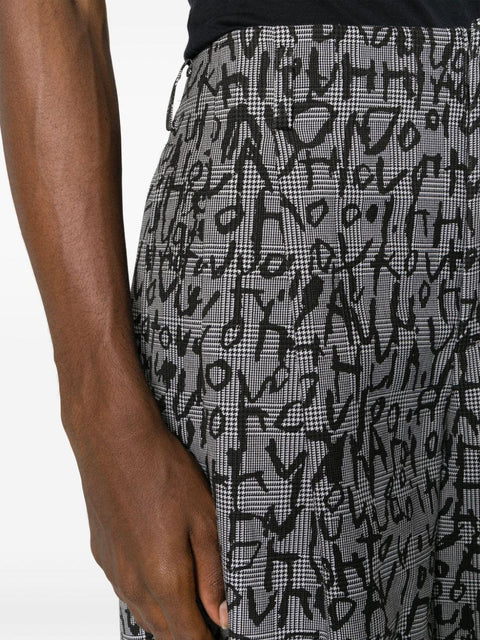 Bermuda con stampa PLP007051 1 COMME DES GARÇONS HOMME PLUS