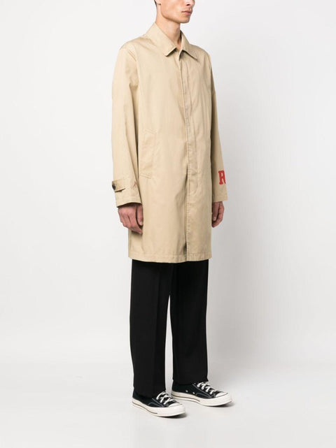 Impermeabile con logo UC1C43032 BEIGE UNDERCOVER