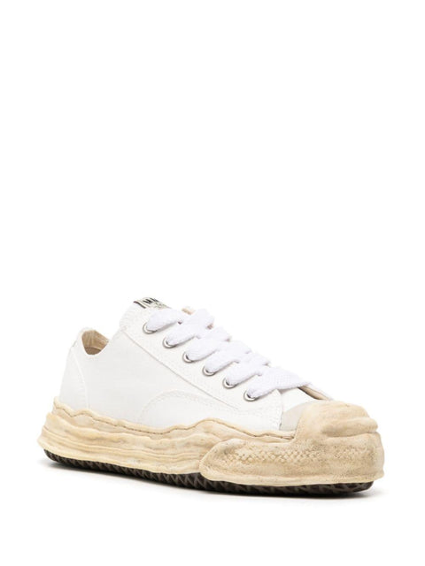 Sneaker Low-Top in tela tinta con suola originale A13FW733 WHITE MAISON MIHARA YASUHIRO