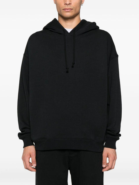 Felpa con cappuccio e logo JX4748 BLACK Y-3