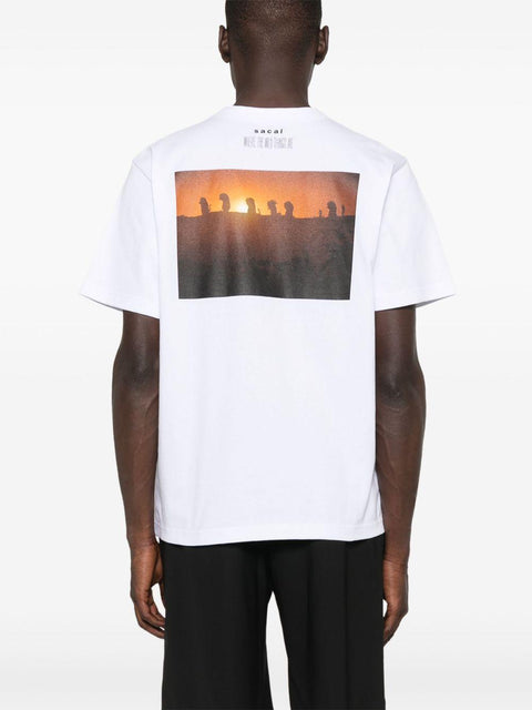 T-shirt in cotone 2501007S 101 SACAI