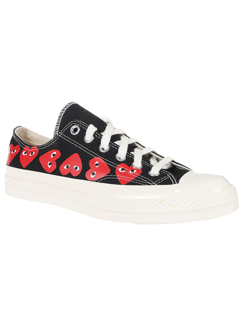 Sneaker con logo P1K126 AZK1260511BLACK COMME DES GARÇONS PLAY