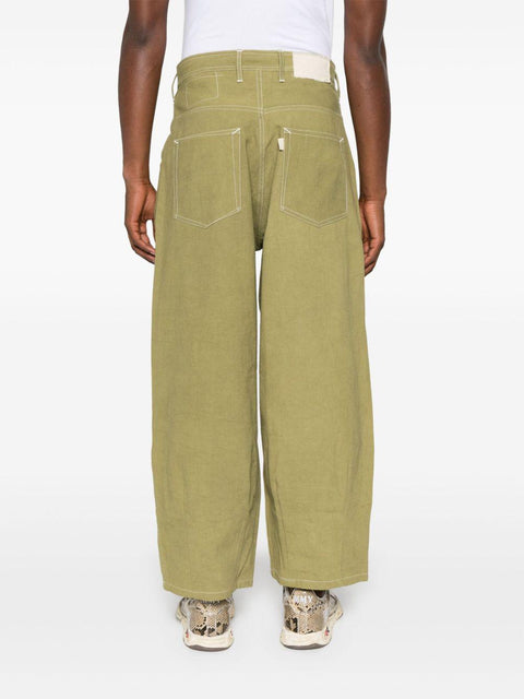 Pantalone Lush SSS25TRLUCCANOLI OLIVEWONKYWEAR STORY MFG