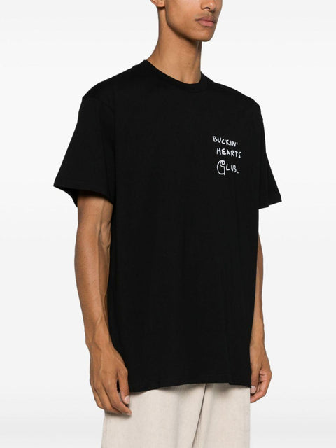 T-shirt Pepe manica corta con grafica fronte retro