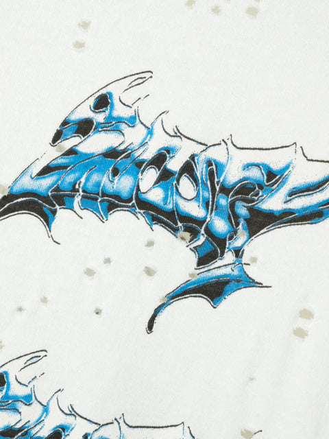 T-shirt MothTech 11006OWLG1 OFFWHITE SATISFY