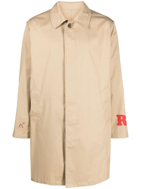 Impermeabile con logo UC1C43032 BEIGE UNDERCOVER