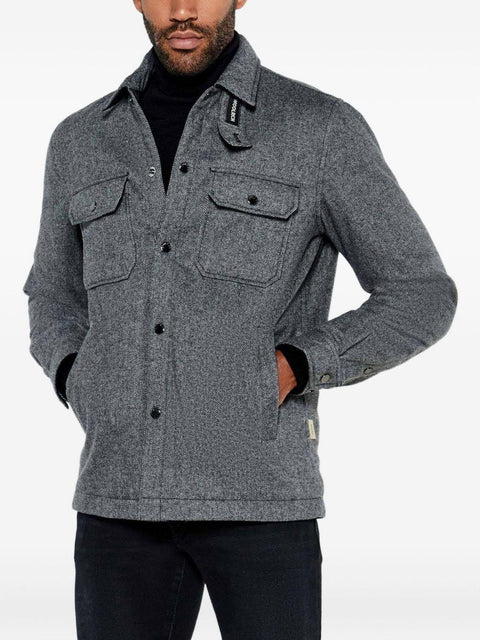 Giacca a camicia Alaskan Check CFWOOS2018MR UT30461084 WOOLRICH