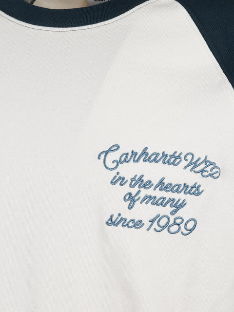 T-shirt in cotone con logo Carhartt Wip I035444 38YXX CARHARTT WIP