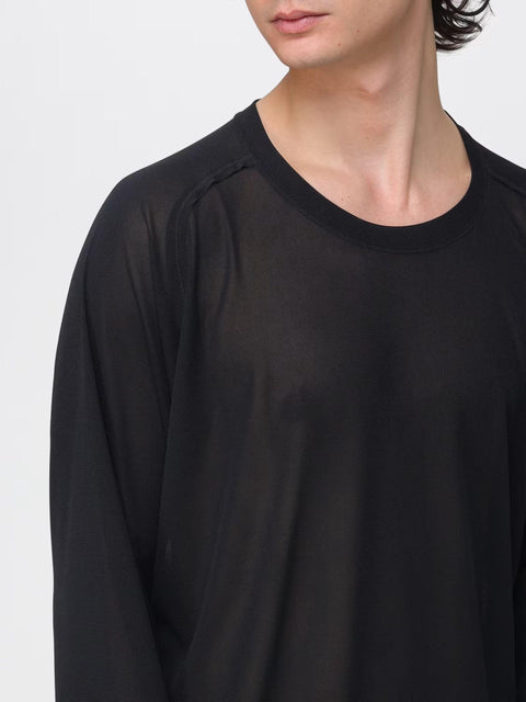 T-shirt trasparente RW344 BLACK NEEDLES