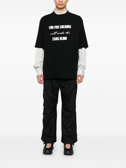 T-shirt con stampa UP1E48013 BLACK UNDERCOVER