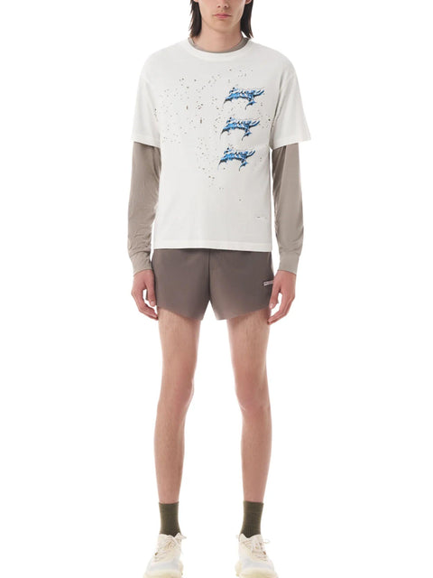 T-shirt MothTech 11006OWLG1 OFFWHITE SATISFY