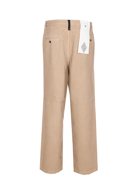Chino Jason MAN AMISH Brushed bull AMU122CN78 C0504 AMISH