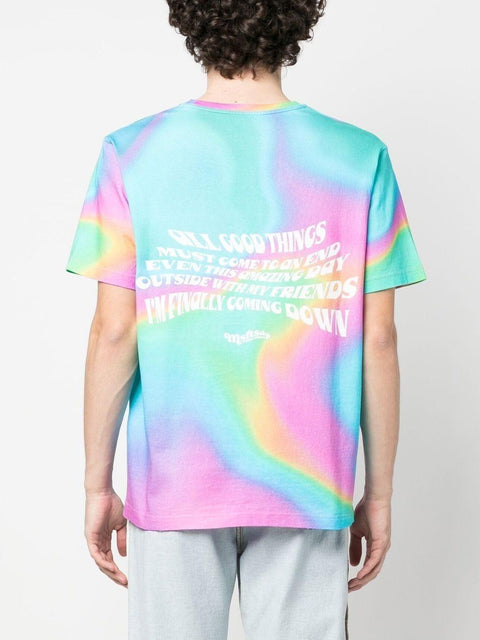 T-shirt con stampa 34MSFUM02S7 23642630 MSFTSREP